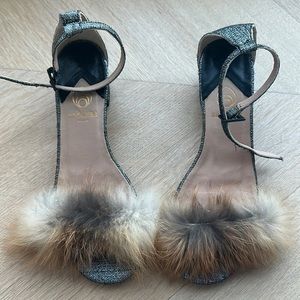 Brother Vellies Fur Sandals